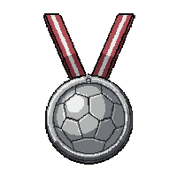 silver second place  vintage antique