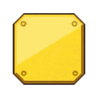 training gate  bright yellow
