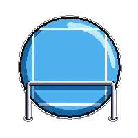training gate  electric blue