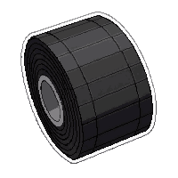 muscle tape  black professional