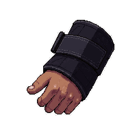 wrist wrap  black professional