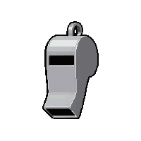 silver whistle  brand new