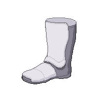white padded  modern sleek
