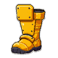 yellow foam  heavily armored