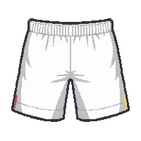 white athletic  tournament official