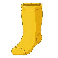 yellow crew  grass stained