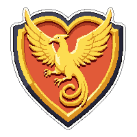 phoenix rising  honor badge
