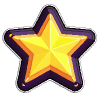 star burst badge  glowing neon