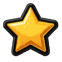 star burst badge  modern enamel