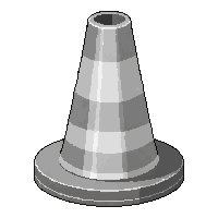 silver reflective  standard size