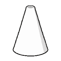 white chalk  collapsible portable