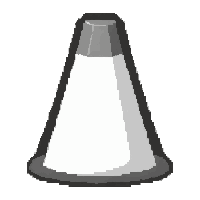 white chalk  standard size