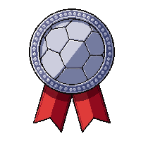 silver medal on ribbon  jewel encrusted