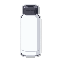 white thermos  brand new