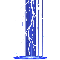 lightning rain
