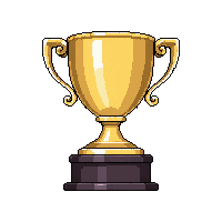 trophy bronze cup small handles pedestal third