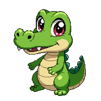 stickersearch 13104 crocodile