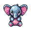 stickersearch 21516 elephant plush