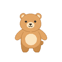 stickersearch 27643 animals bear minimal clean