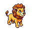 stickersearch 8358 lion plush