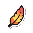 stickersearch 18423 feather colorful large