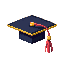 stickersearch 6282 mortarboard cap