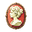 stickersearch 7332 cameo brooch