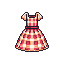 stickersearch 8155 gingham dress