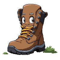 stickersearch 10978 hiking boot