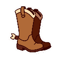 stickersearch 16679 cowboy boots large