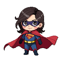 stickersearch 12720 superhero cape