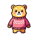 stickersearch 21455 chenille sweater large