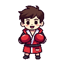 stickersearch 21845 boxing robe large