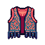 stickersearch 22790 hippie vest fringe