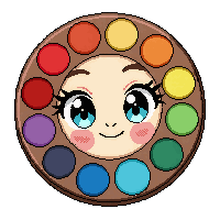stickersearch 11321 paint palette