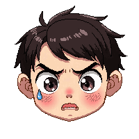 stickersearch 12247 nervous face