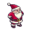 stickersearch 20563 chocolate santa