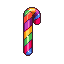 stickersearch 8549 candy cane rainbow