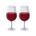 stickersearch 18946 wine glasses large