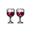 stickersearch 6984 wine glasses