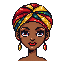 stickersearch 20031 african head wrap