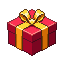 stickersearch 6940 gift red gold