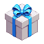 stickersearch 7523 gift silver blue
