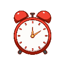 stickersearch 22327 clock alarm large