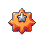 stickersearch 9894 ornament star silver