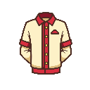 stickersearch 16154 bowling shirt retro large