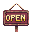 stickersearch 8277 open sign