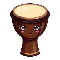 stickersearch 12627 djembe
