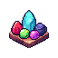 stickersearch 22685 crystal cluster