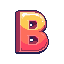 stickersearch 18145 block alphabet b